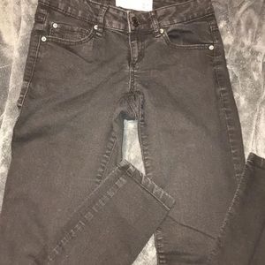 Plain Black Skinny Jeans